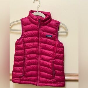 Patagonia Kids Puffer Vest - Red